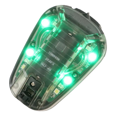BOOIU Tactical Helmet Light Signal Light with LED IR/Strobe IFF Helmet Light Flashlight Survival Signal Light for Outdoor Sport by Smarsty