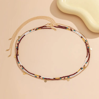 Lacteo Bohemia Seed Beads Waist Chain for Summer Style - Smarsty
