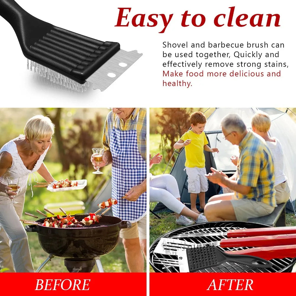 Stainless Steel Grill Brush for Easy Deep Cleaning - Smarsty
