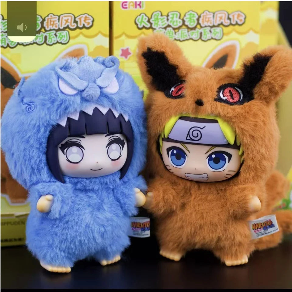 EAKI Naruto Blind Box Shippuden Party Series Uzumaki Stuffed Plush Figure Bag Pendant Ornament Doll Toy Collection Birthday Gift - Smarsty