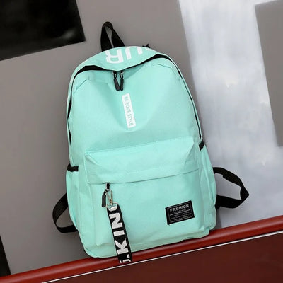 Fashion trend backpack backpack for men and women junior high school high school student bag large capacity korean version of th - Smarsty