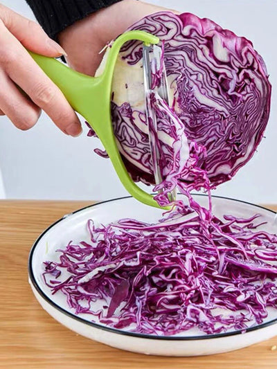 Peeler Vegetables Fruit Stainless Steel Cabbage Graters Salad Potato Slicer Kitchen Accessories Cooking Tools Wide Mouth by Smarsty