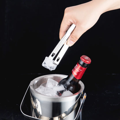 Portable Stainless Steel Ice Bucket for Outdoor Parties - Smarsty