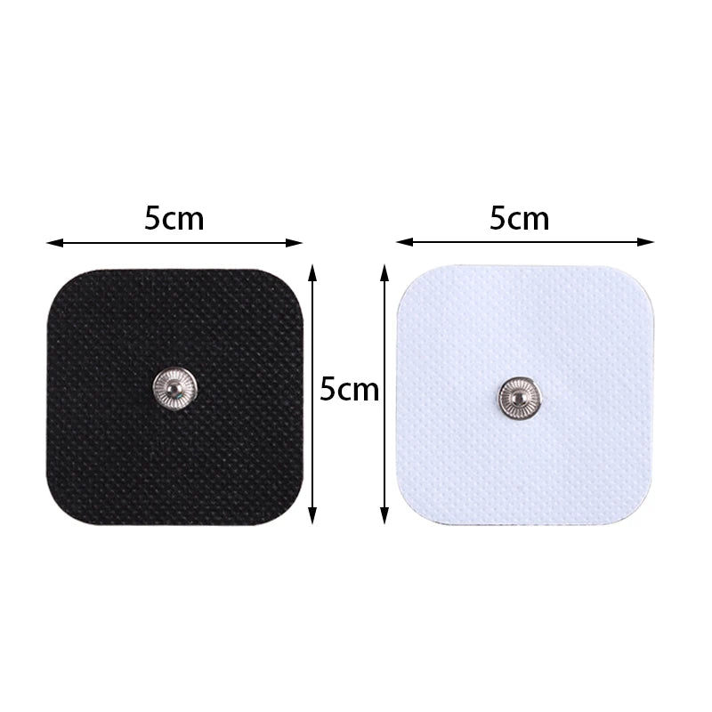 Reusable 5x5cm Electrode Pads for Muscle Relief - Smarsty