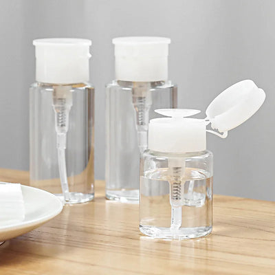 Refillable Pump Dispenser Bottles for Nail Polish - Smarsty