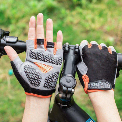 Breathable Anti Slip Half Finger Cycling Gloves for Men and Women - Smarsty