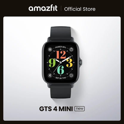 Amazfit GTS 4 Mini Smartwatch With Alexa and Heart Rate Monitor - Smarsty