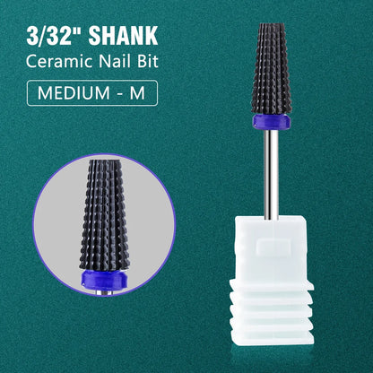 Electric Manicure Drill Bit with Ceramic Burr - Smarsty