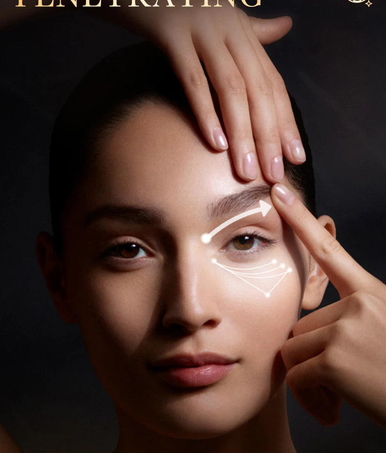 24K Gold Hyaluronic Acid Eye Cream for Dark Circles - Smarsty
