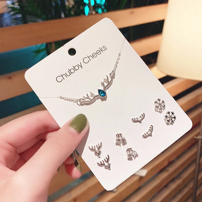 Mini S925 Silver Stud Earrings Hypoallergenic Cute Gift - Smarsty
