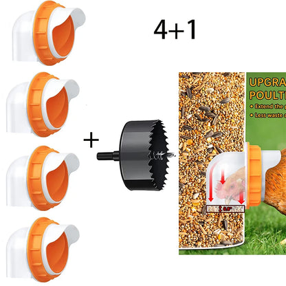 Rainproof Automatic Chicken Feeder for Easy Self Feeding - Smarsty