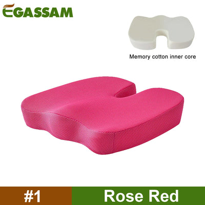 Memory Foam Seat Cushion for Tailbone Pain Relief - Smarsty