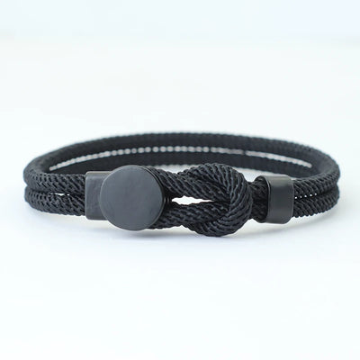 Men's Double Layer Rope Bracelet Gift for Him - Smarsty