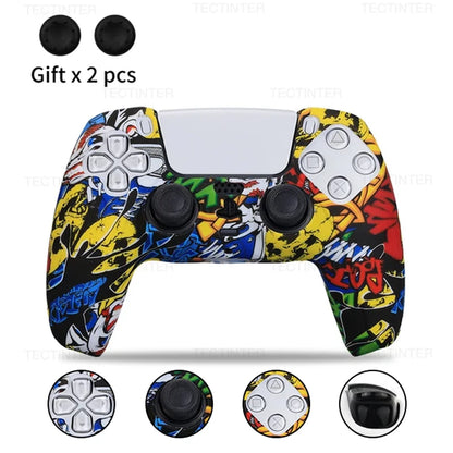Silicone Protective Cover for PS5 Controller with Anti-Slip Grip - Smarsty