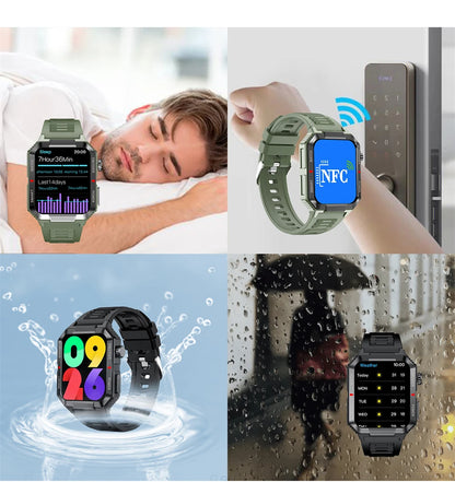 NFC GPS Bluetooth Smart Watch with HD Screen - Smarsty