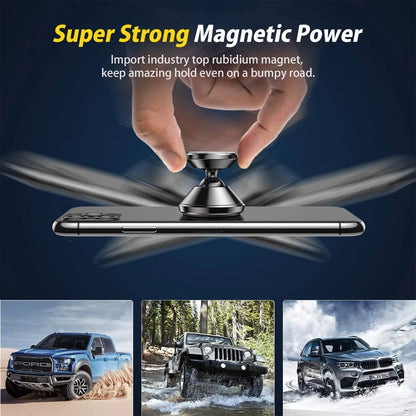 Magnetic Car Phone Holder Mount For GPS And iPhone Plus - Smarsty