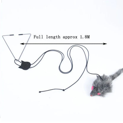 Hanging Cat Toy Stick for Jumping Fun - Smarsty