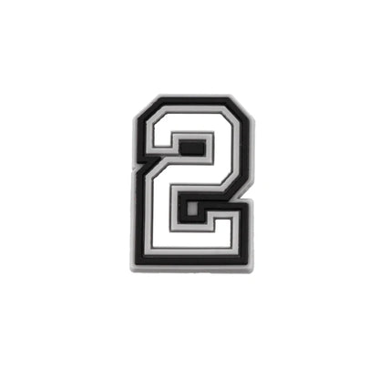 1 Pcs Letter Shoe Charms for Clog Sandals Shoe Decoration Number Alphabet Characters DIY Shoes Pins for Boy Girl Men Women