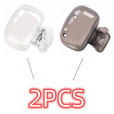 1PCS Travel Toothbrush Head Covers Toothbrush Protector Cap Brush Pod Case Protective Portable Plastic Clip For Household Travel - Smarsty