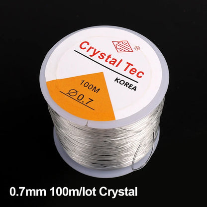 100m Strong Elastic Beading Thread Stretchable Durable - Smarsty