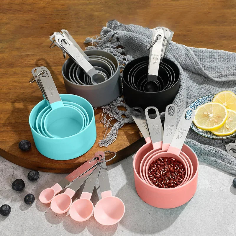 Stainless Steel Measuring Cups and Spoons Set for Precise Baking - Smarsty