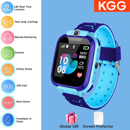 4G Kids Smart Watch With SOS Call And Waterproof Design - Smarsty
