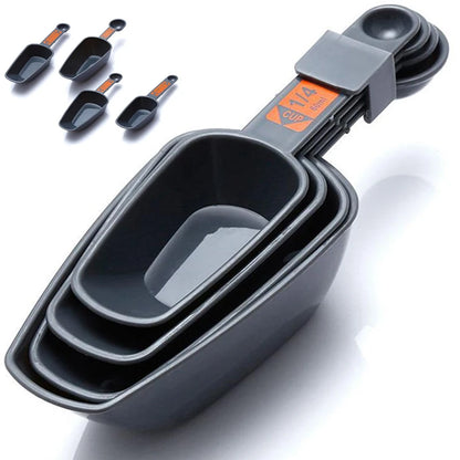 4 Piece Eco-Friendly Measuring Spoons Set for Baking - Smarsty