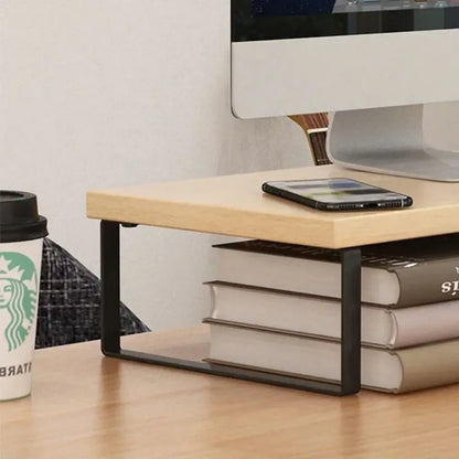 Computer Monitor Elevated Monitor Base Home Office Storage Rack Computer Desktop Creative Storage Rack Office Storage Supplies