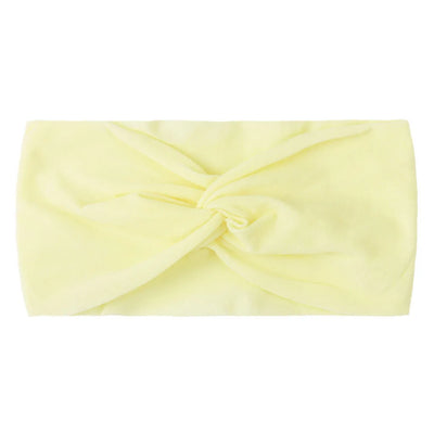 Candy Color Knotted Baby Girl Headband Soft Elastic - Smarsty