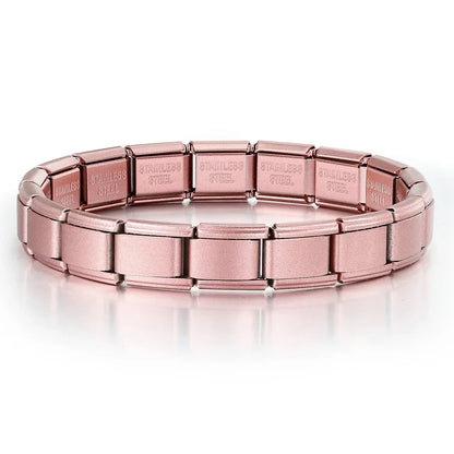 Stainless Steel Elastic Italian Link Bracelet Durable Charm Bangle - Smarsty