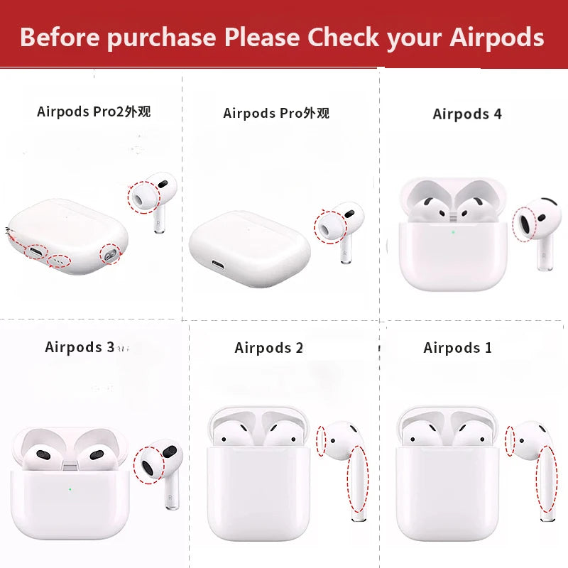 Cute Panda Silicone Headphone Case for AirPods 4 - Smarsty