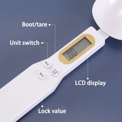 Digital Measuring Spoon Scale for Accurate Kitchen Cooking - Smarsty