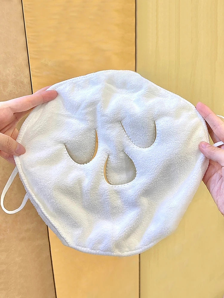 Soft Skin-Friendly Hot Compress Towel for Face Care - Smarsty