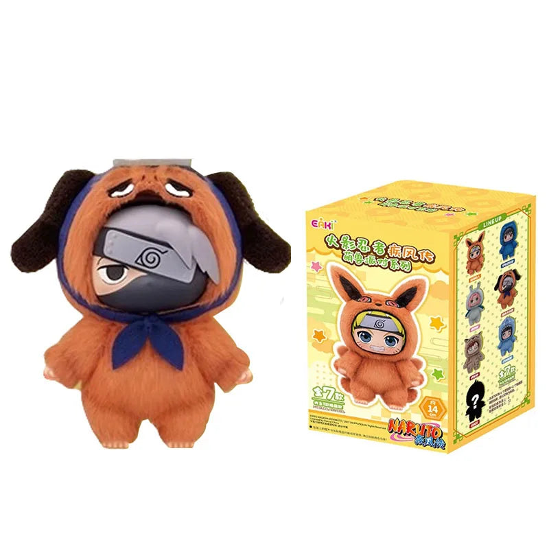 EAKI Naruto Blind Box Shippuden Party Series Uzumaki Stuffed Plush Figure Bag Pendant Ornament Doll Toy Collection Birthday Gift - Smarsty