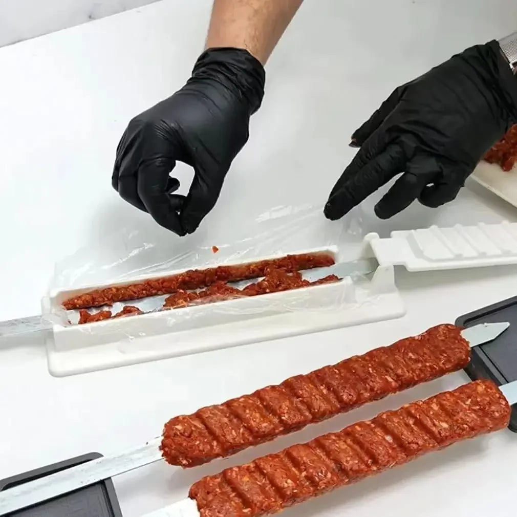 Reusable Plastic Kebab Maker for Easy BBQ Preparation - Smarsty