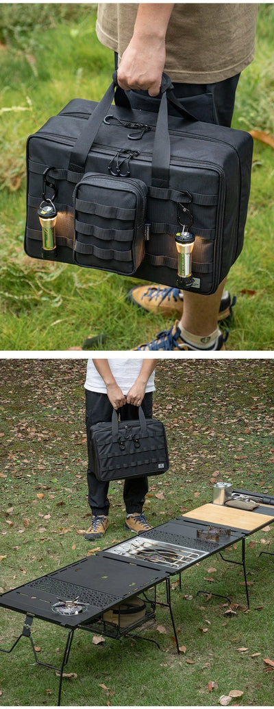 CAMPINGMOON BK-46 Large Capacity Storage Bag Camping IGT Module Collection Storage Bag Outdoor Tactical Packaging Kit by Smarsty