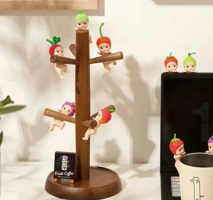 Angel Blind Box Toys Series Fruit and Vegetable Anime Figures Ornaments Dolls Children Gift Mobile Phone Accessories