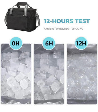 18L Portable Thermal Lunch Bag Insulated Cooler Case - Smarsty