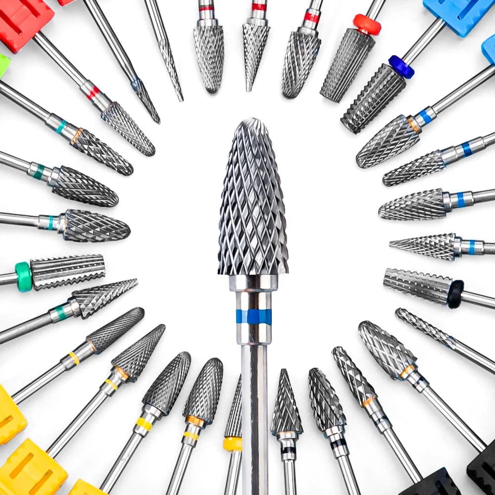 Electric Nail Drill Bit Stainless Steel for Manicure - Smarsty