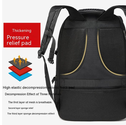 Large Travel Backpack Waterproof With Shoe Compartment - Smarsty