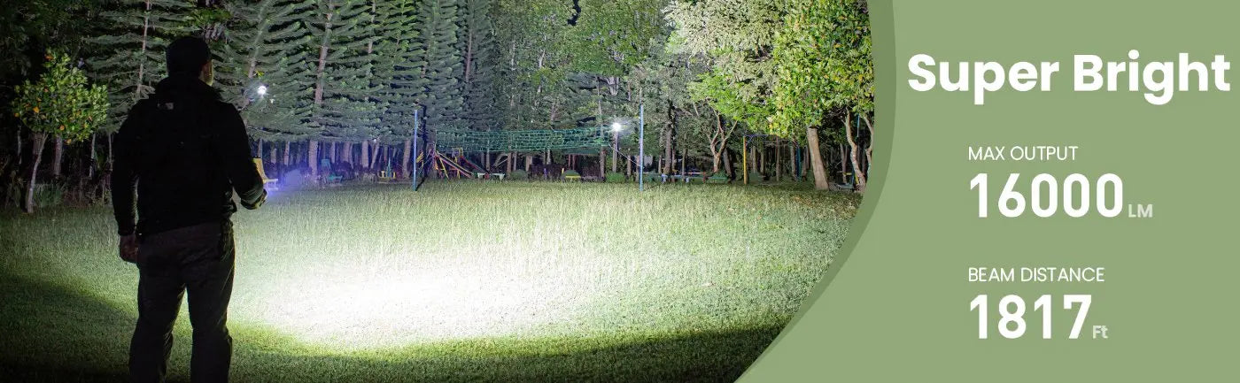 Sofirn Q8 Plus Super Powerful LED Flashlight 16000lm USB C Rechargeable 21700 Anduril 2.0 Torch XHP50B Reverse Charging