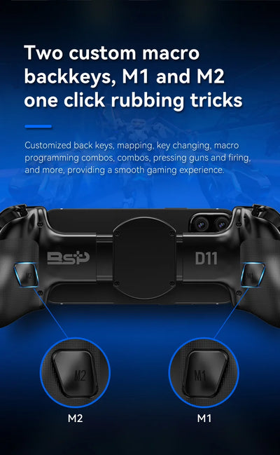 Telescopic Wireless Gamepad Controller for Switch and Mobile Gaming - Smarsty