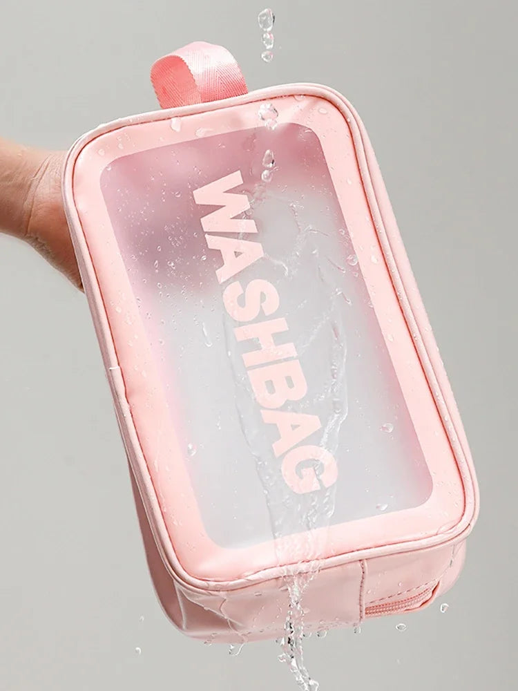 Clear Transparent Makeup Bag Large Capacity Organizer - Smarsty