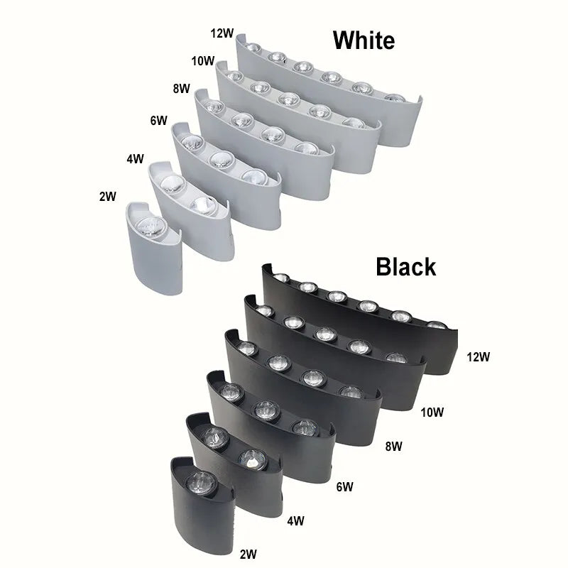 Modern LED Wall Sconces for Indoor Outdoor Lighting - Smarsty