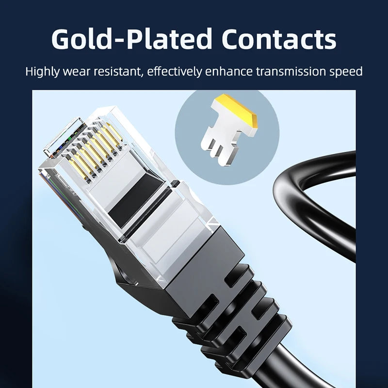 Cyanmi Cat6 Ethernet Cable for Fast Internet Connection - Smarsty