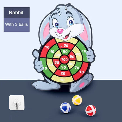 Educational Games Dart Board Kids Toy Stickey Ball Dart Indoor Sports Child Montessori Games for Children Gifts baby toys