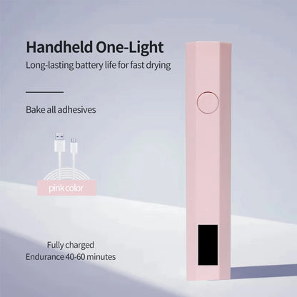 Portable UV LED Nail Dryer Lamp for Quick Curing - Smarsty