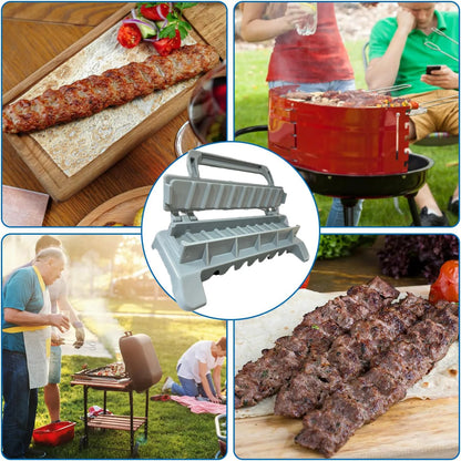Reusable Kebab Maker Tool for Easy BBQ Preparation - Smarsty