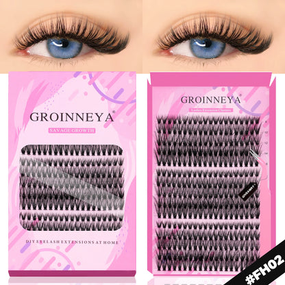 DIY Faux Mink Eyelash Extension Kit with Bond and Seal - Smarsty