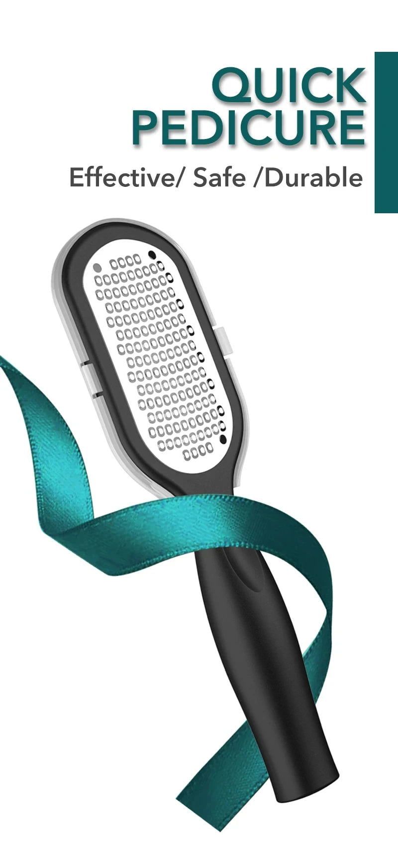 Professional Stainless Steel Callus Remover for Smooth Heels - Smarsty